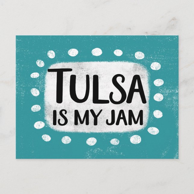 Tulsa es mi tarjeta postal (Anverso)