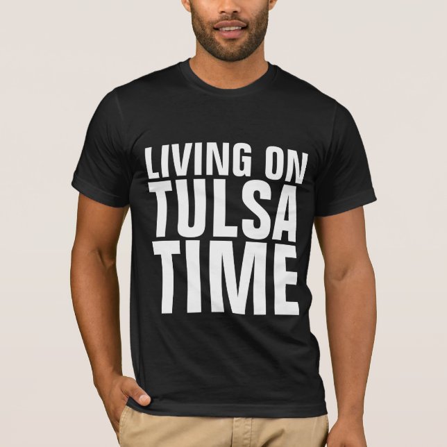 TULSA OKLAHOMA VINTAGE Camisetas (Anverso)