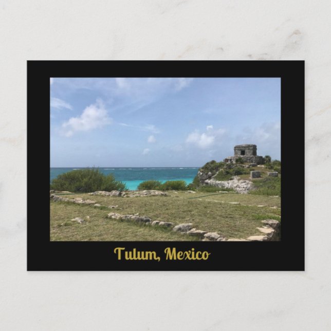 Tulum, postal de México (Anverso)