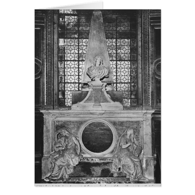 Tumba de Charles Le Brun y su esposa (Frente)