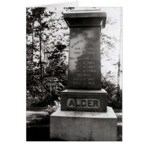 Tumba de Horatio Alger en Natick, Massachusetts