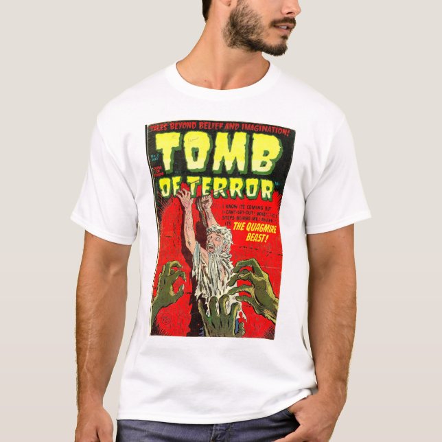 Tumba del terror la camiseta de la bestia del (Anverso)