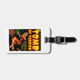 Tumba del terror la sombra de la etiqueta del