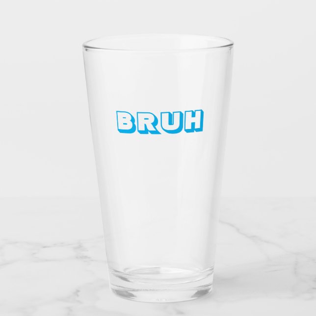 TUMBADOR DE VIDRIO "BRUH" (Anverso)