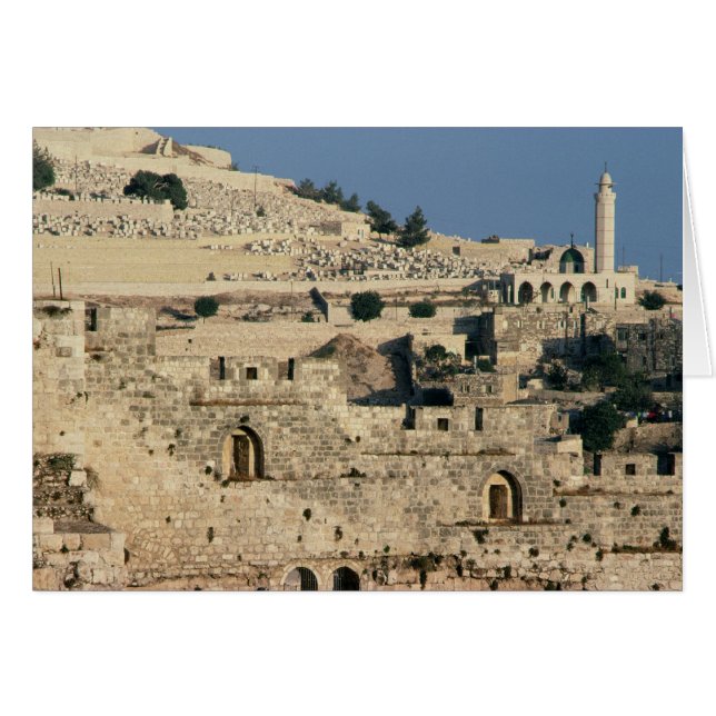 Tumbas a un lado del Monte de los Olivos (Anverso (Horizontal))