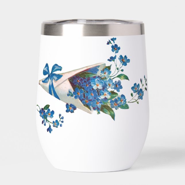 Tumblador térmico floral (Trasero)