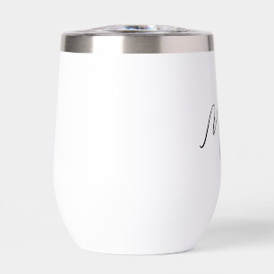Tumbler11oz personalizado, Tumbler aislado,Persona
