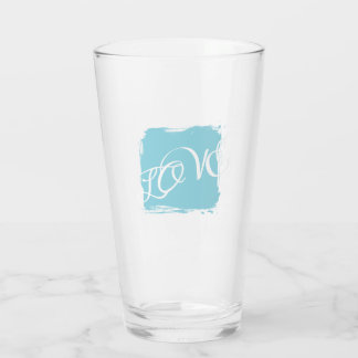 Tumbler de amor multilingüe - Azul de menta + AMOR