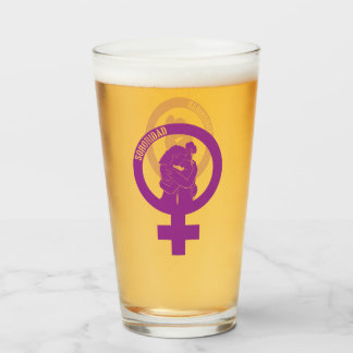 Tumbler de cristal de la hermandad