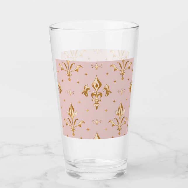 Tumbler de cristal de Rubor real (Anverso)