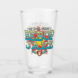 Tumbler de cristal de zulú de jazz de Bebop
