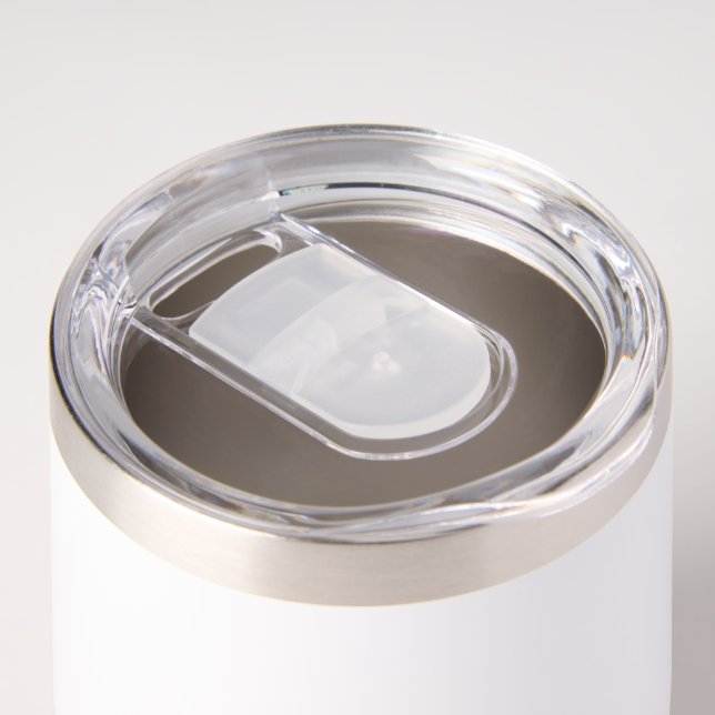 Tumbler de la calabaza de Relieve metalizado dorad (Tapa)