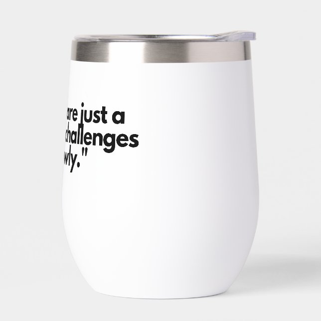 Tumbler de motivación de lunes - Sip Lentamente (Izquierdo)