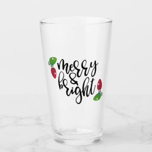 Tumbler de Navidades merry y brillantes