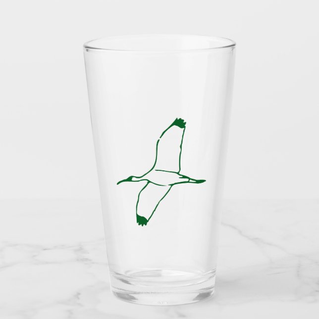 Tumbler de pájaro en alza - Elegante y de espíritu (Anverso)