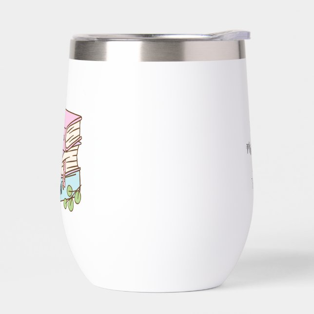 Tumbler de profesor personalizado - mensaje Person (Izquierdo)