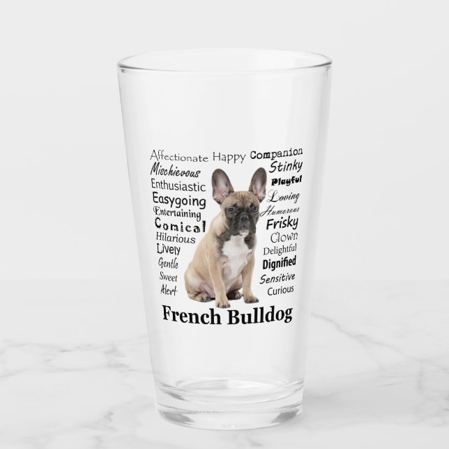 Tumbler de trazas de frenchie (Anverso)