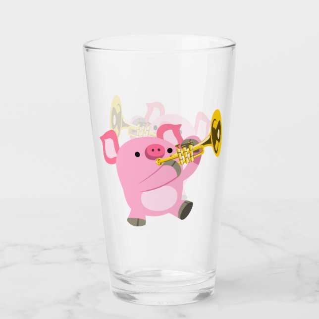 Tumbler de trompeta de trompeta de Personalizado l (Anverso)