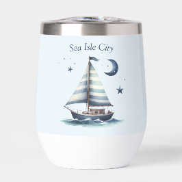 Tumbler de velero personalizado