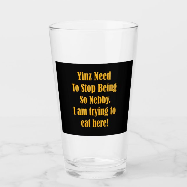 Tumbler de vidrio (Anverso)