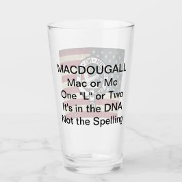 Tumbler de vidrio de 16 oz