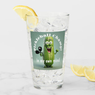 Tumbler de vidrio de campeón de pista de futbol di