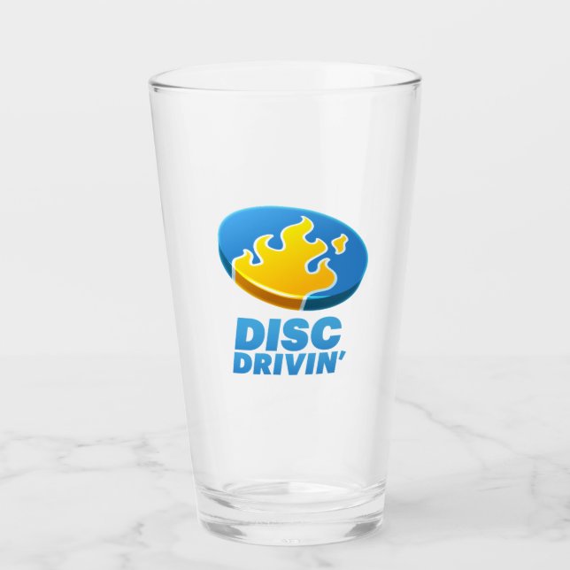 Tumbler de vidrio de controlador de disco (Anverso)