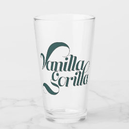 Tumbler de vidrio de gorila de vainilla