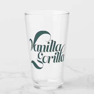 Tumbler de vidrio de gorila de vainilla