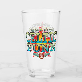 Tumbler de vidrio de Soul de Punk Celta
