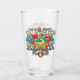 Tumbler de vidrio de Soul de Rock Art Rock