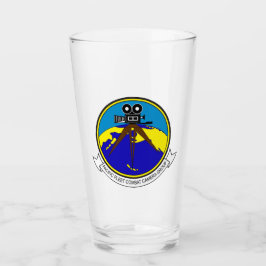 Tumbler de vidrio del grupo de cámaras de combate 