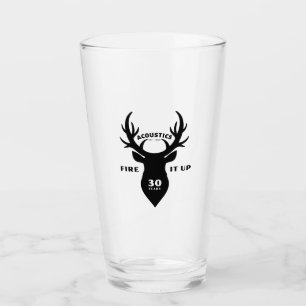 Tumbler de vidrio - diseño de stag3 con 30
