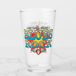 Tumbler de vidrio Soul de Blues Rock