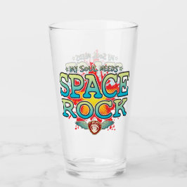 Tumbler de vidrio Soul de Rock Espacial