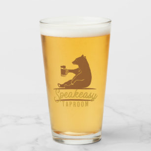 Tumbler de vidrio Speakeasy