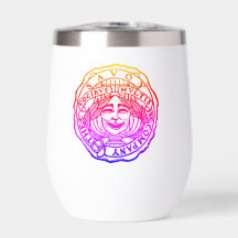 Tumbler de vino arcoiris