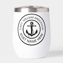 Tumbler de vino de acero inoxidable personalizado