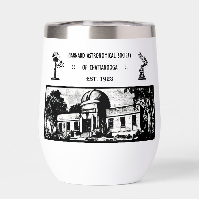 Tumbler de vino de acero inoxidable Retro BAS (Trasero)