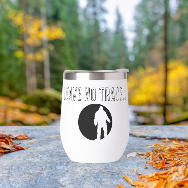 Tumbler de vino de acero inoxidable Sasquatch (Exterior)