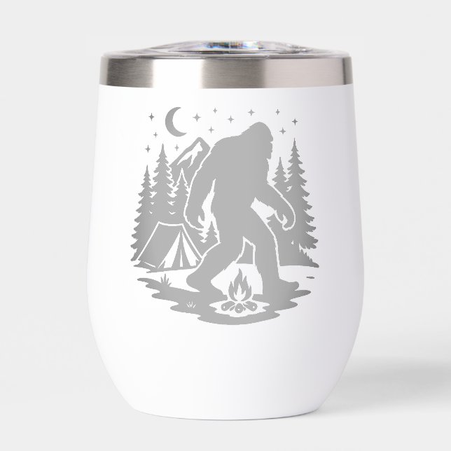 Tumbler de vino de camping de pie (Frente)