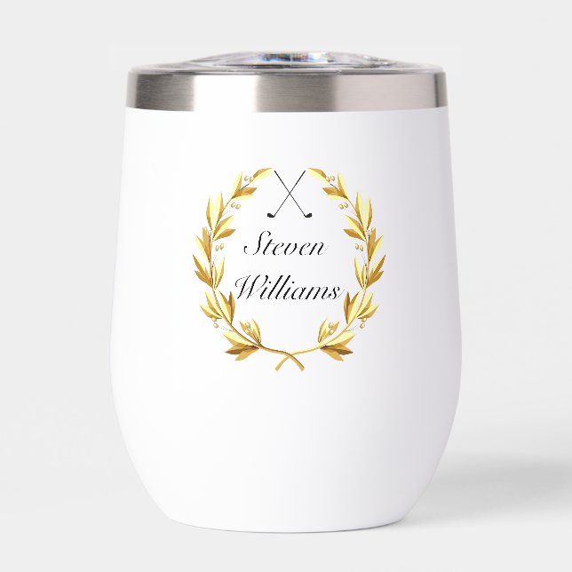 Tumbler de vino de golf (Frente)