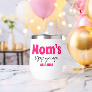 Tumbler de vino de la Copa Sippy de Mamá Personali
