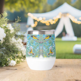Tumbler de vino de la oropéndola de las Bahamas