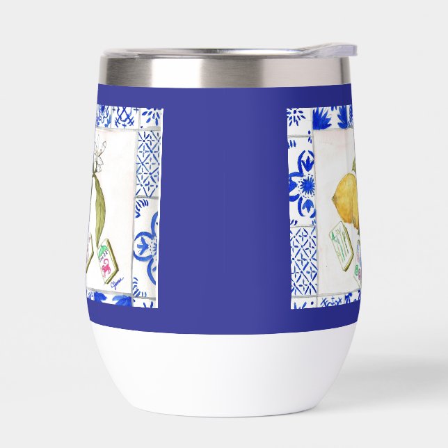 tumbler de vino de limoncello (Izquierdo)