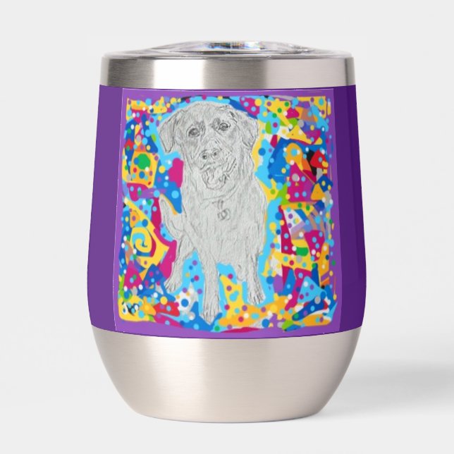 Tumbler de vino sin cáscara (Frente)