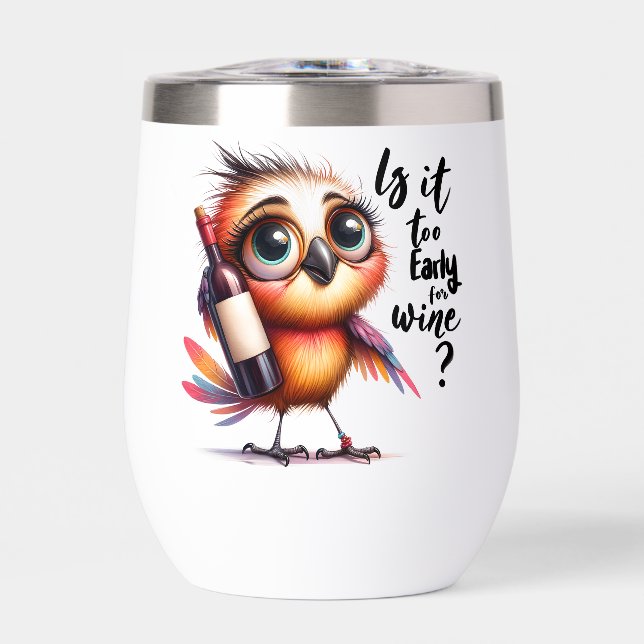 Tumbler de vino térmico (Frente)