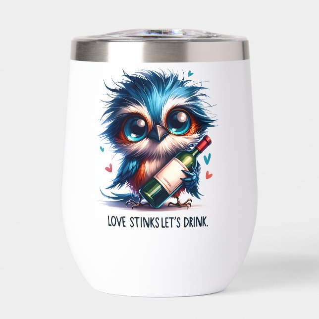Tumbler de vino térmico (Frente)