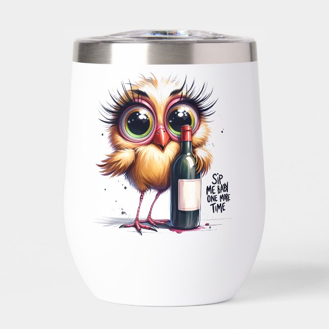 Tumbler de vino térmico (Frente)
