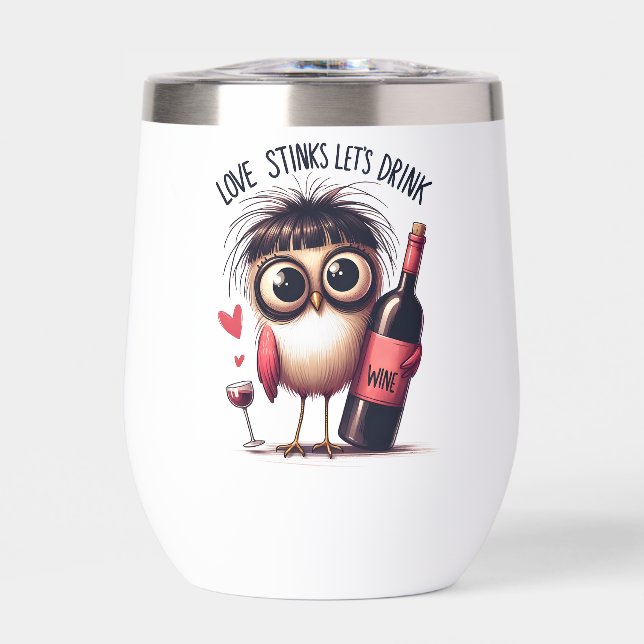 Tumbler de vino térmico (Frente)